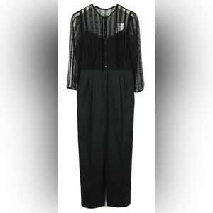 Sandro Lace Wool Jumpsuit